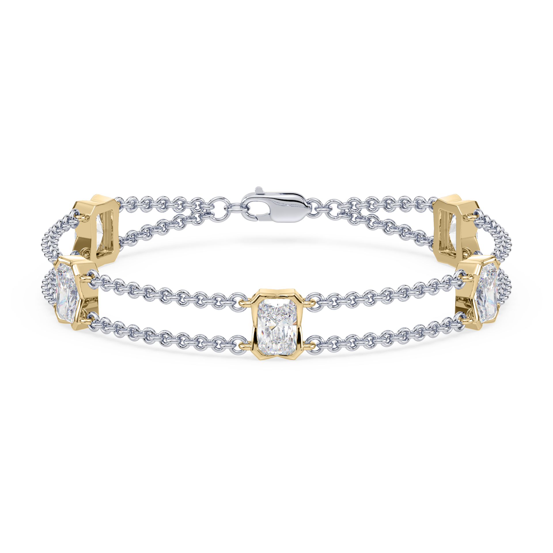 SETTE_JEWELRY_14K_TWO_20TONE_GOLD_REVEL_RADIANT_LAB_DIAMOND_BRACELET_1