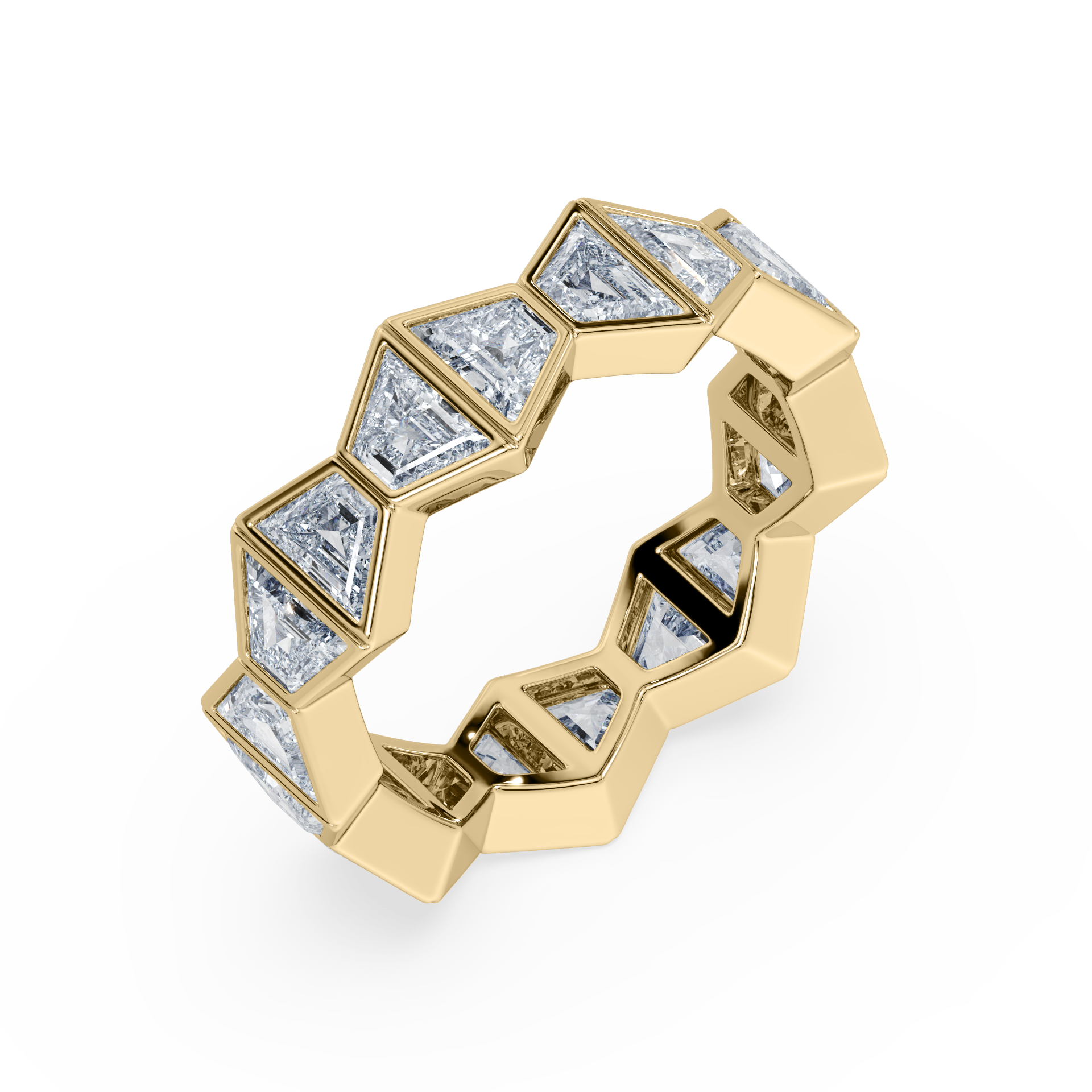 Deco Eternity Band