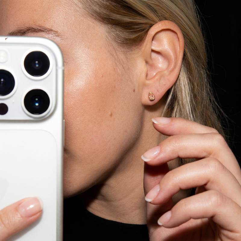 Coquette Stud Earrings