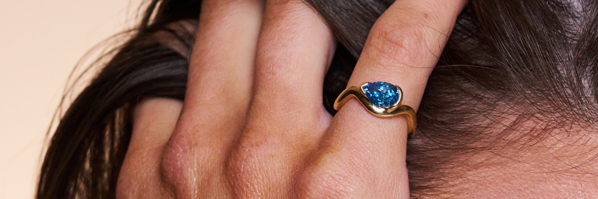 The Coquette. Now in Blue.