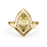 Lueur Yellow Marquise Ring