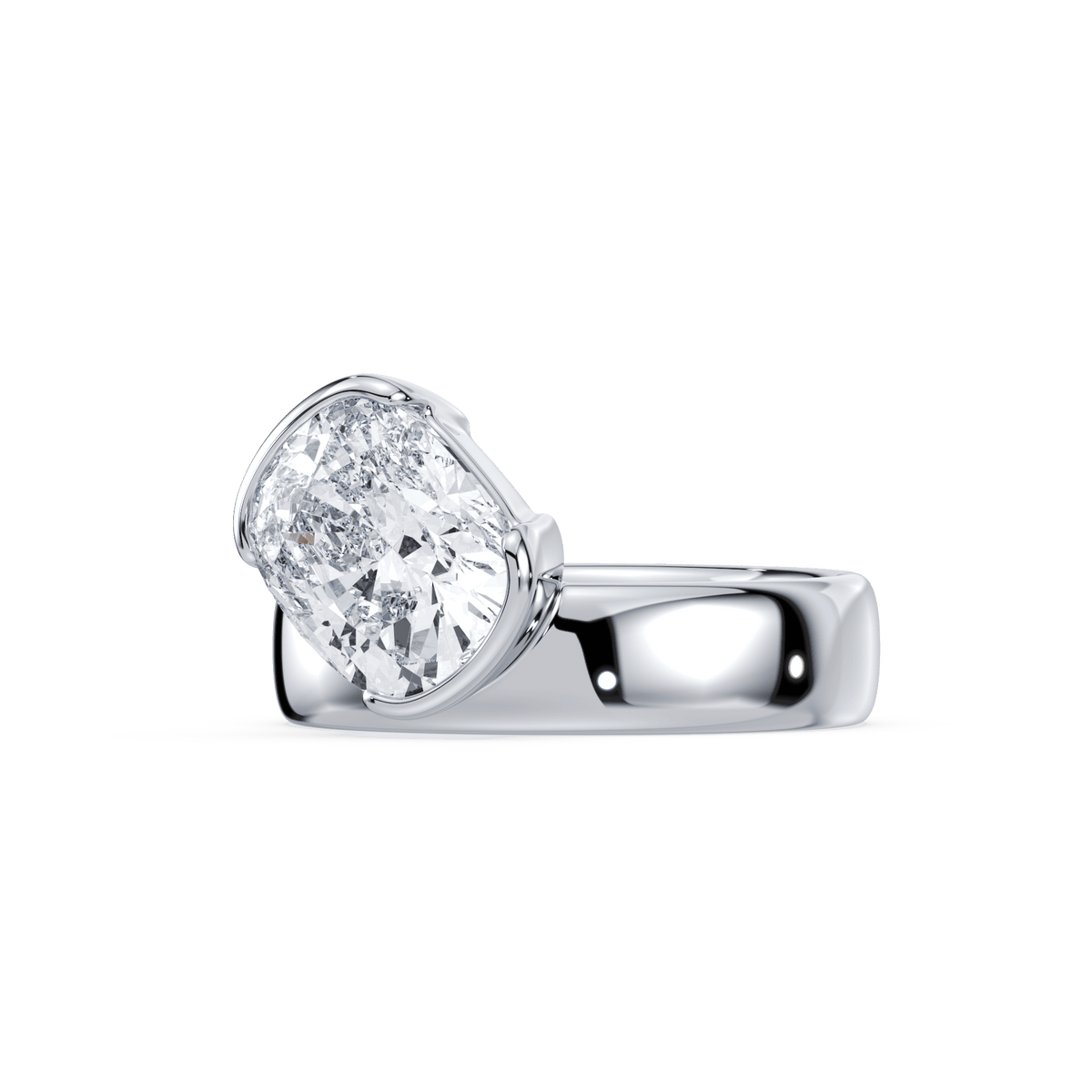 SETTE Jewelry | Muse Cushion Ring | Low-Profile 18K Gold SETTE Jewelry | Muse Cushion Ring | Low-Profile 18K Gold