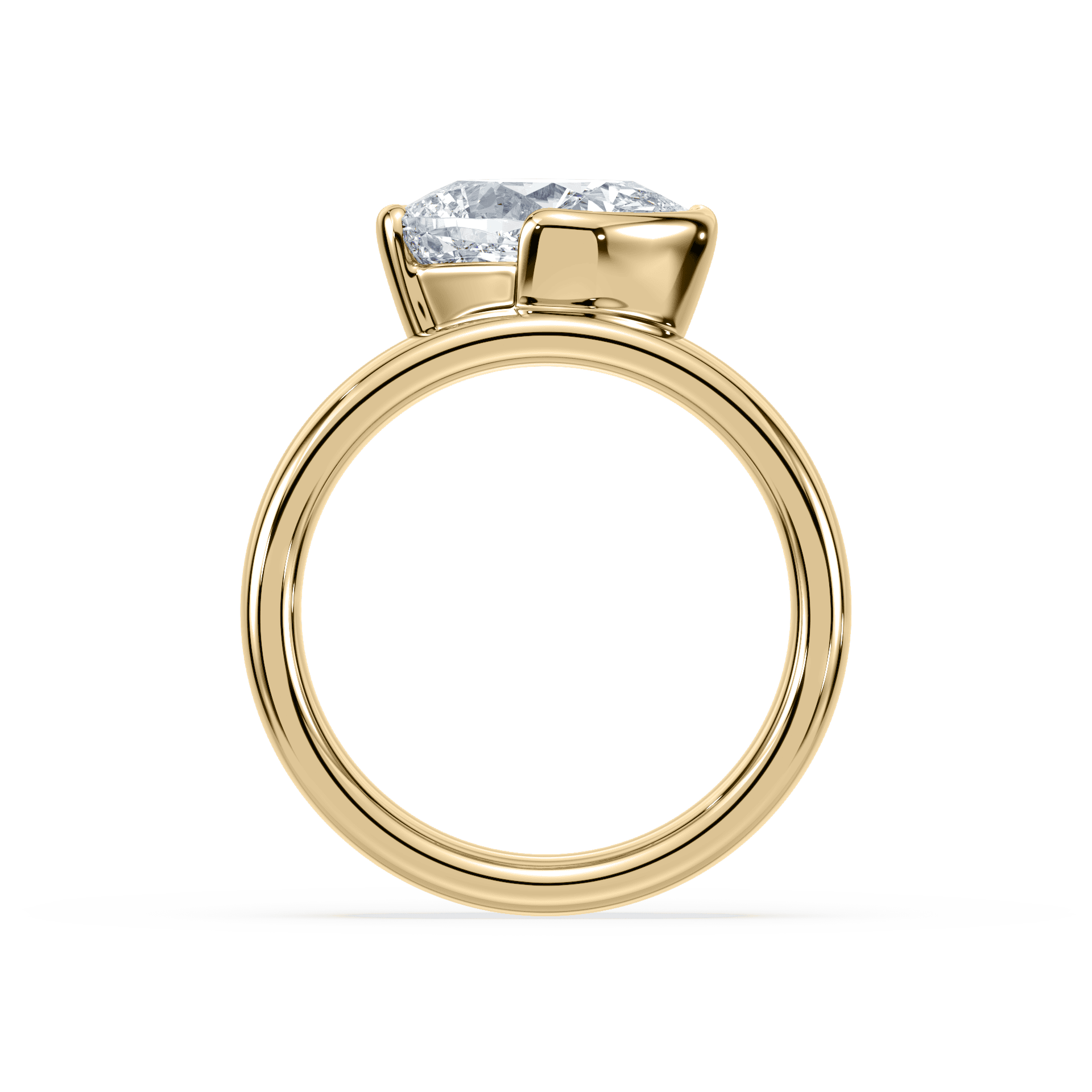 SETTE Jewelry | Muse Cushion Ring | Low-Profile 18K Gold SETTE Jewelry | Muse Cushion Ring | Low-Profile 18K Gold