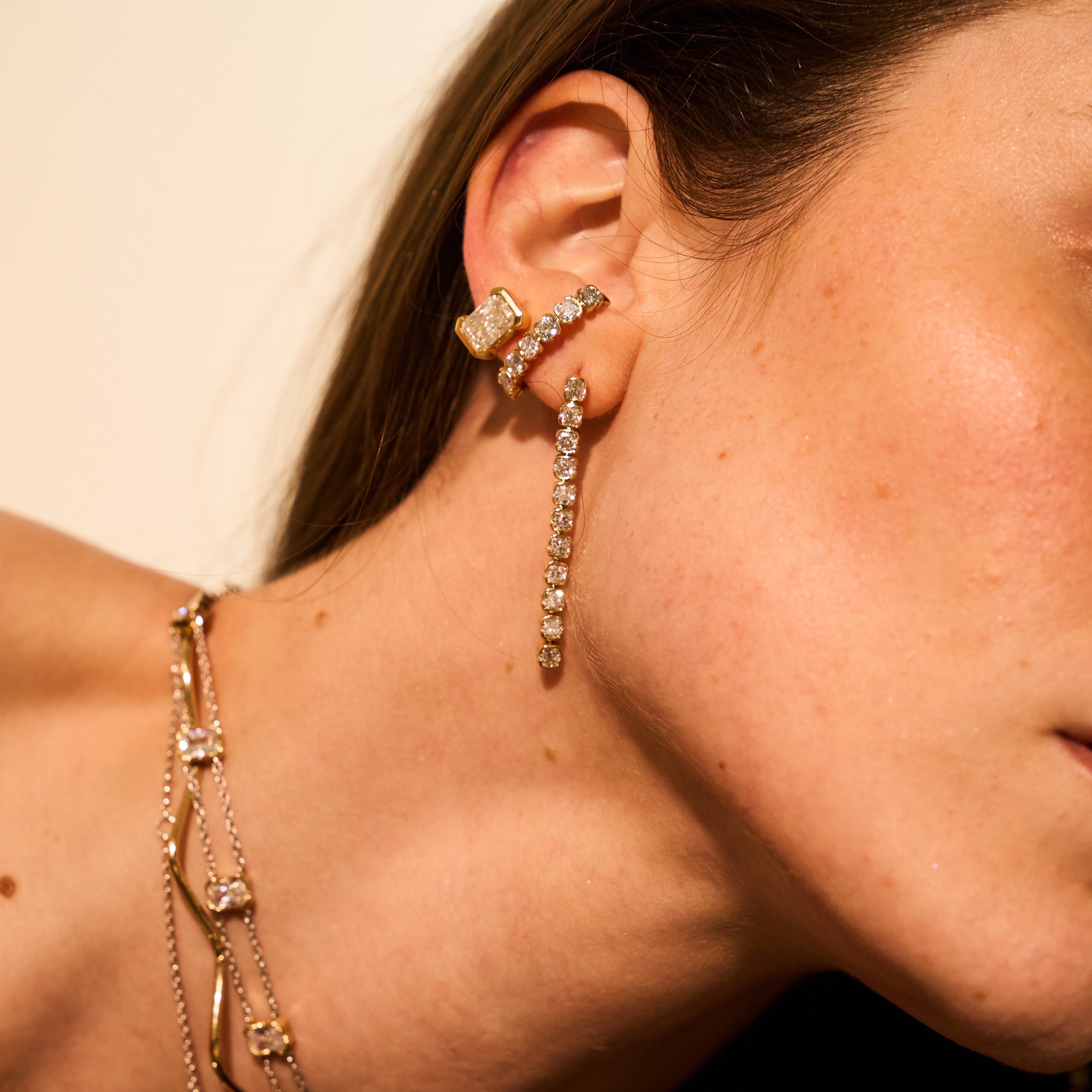 UnBave Pierced earrings（Casual）YUTA Muse Arc Earring