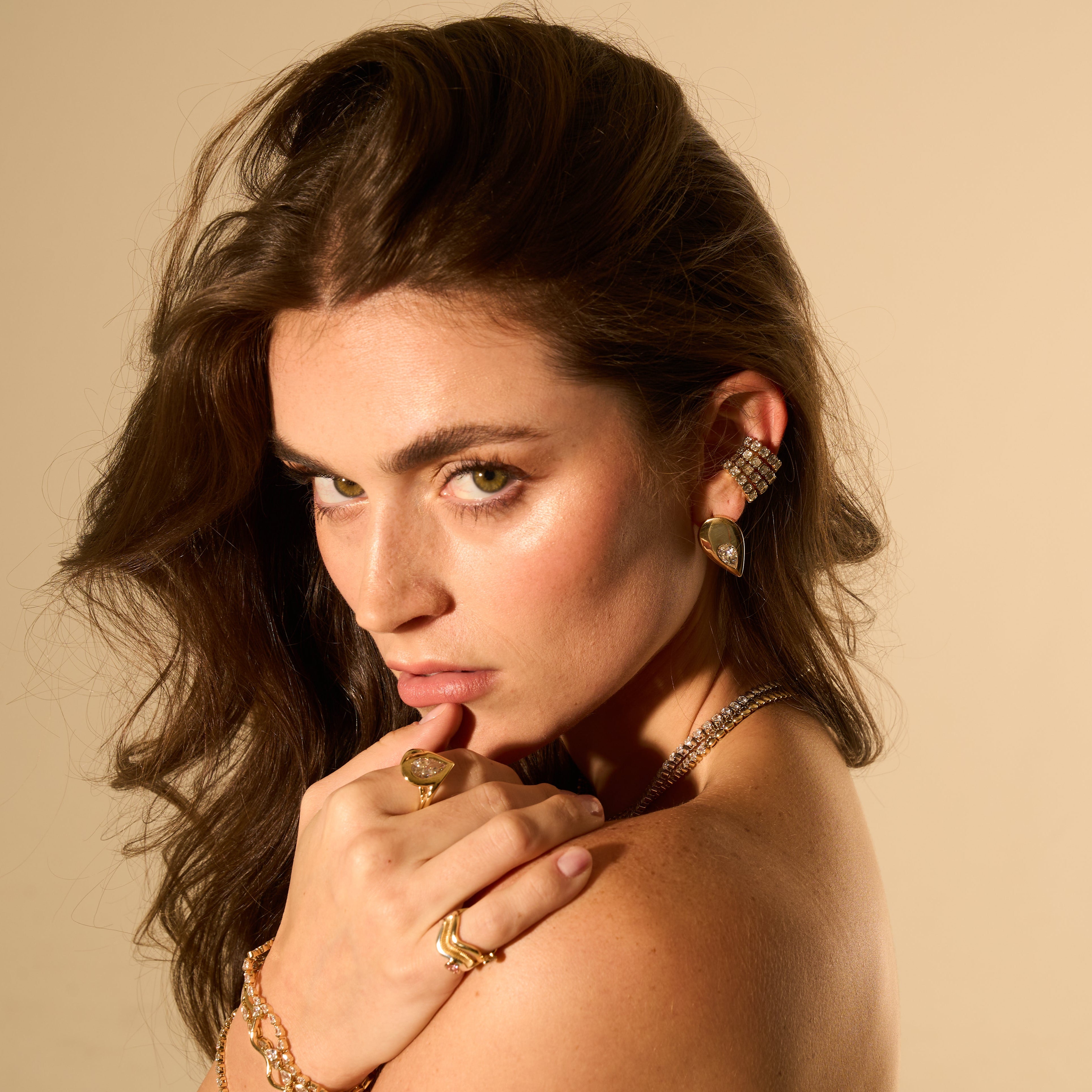 Muse Cascade Ear Cuff
