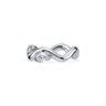 Sterling Silver Coquette Pinky Ring