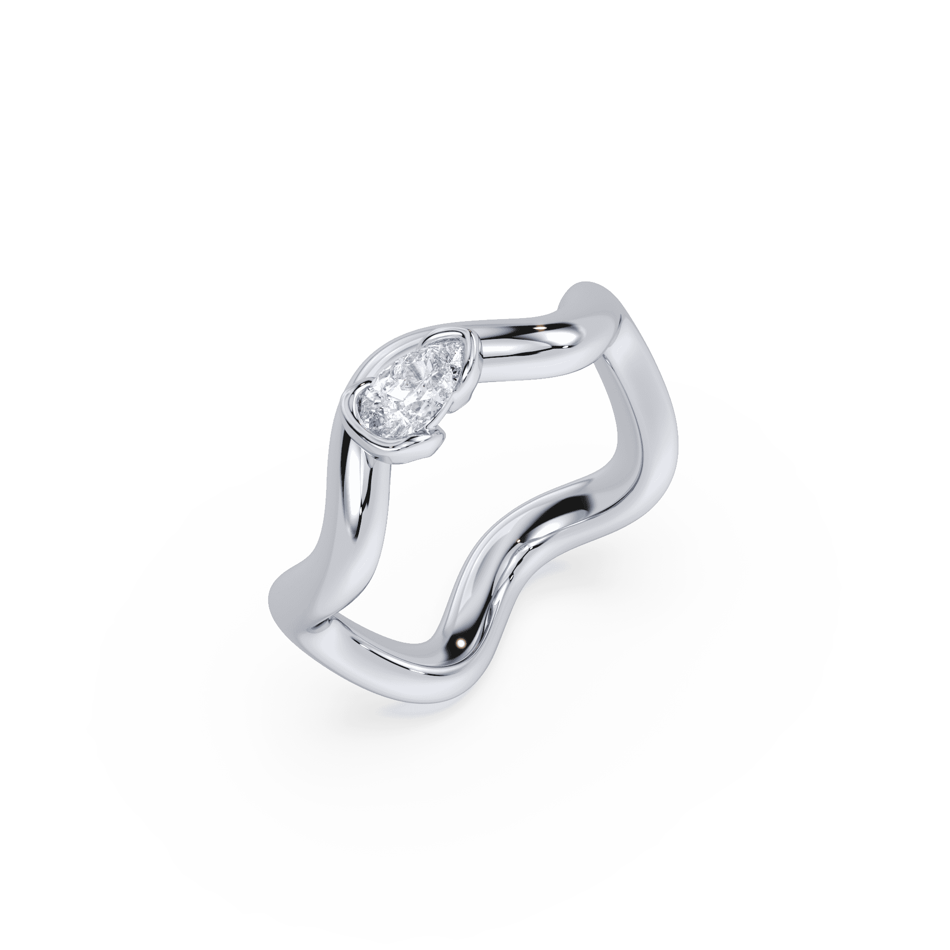 Coquette Pinky Ring