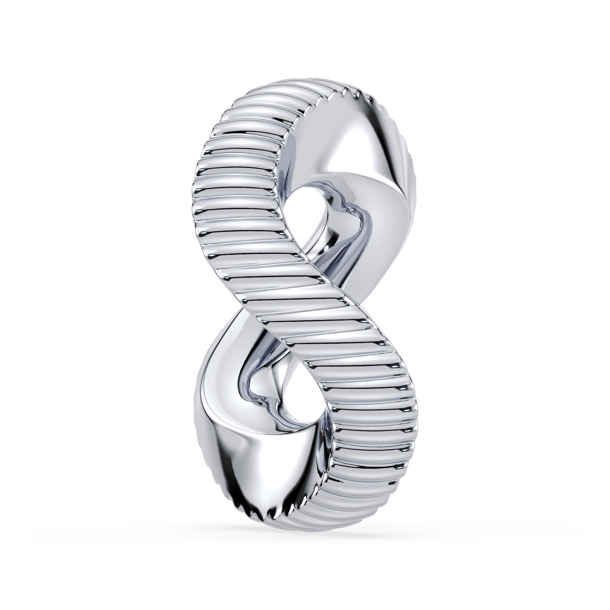 Coquette Fluted Bead Charm