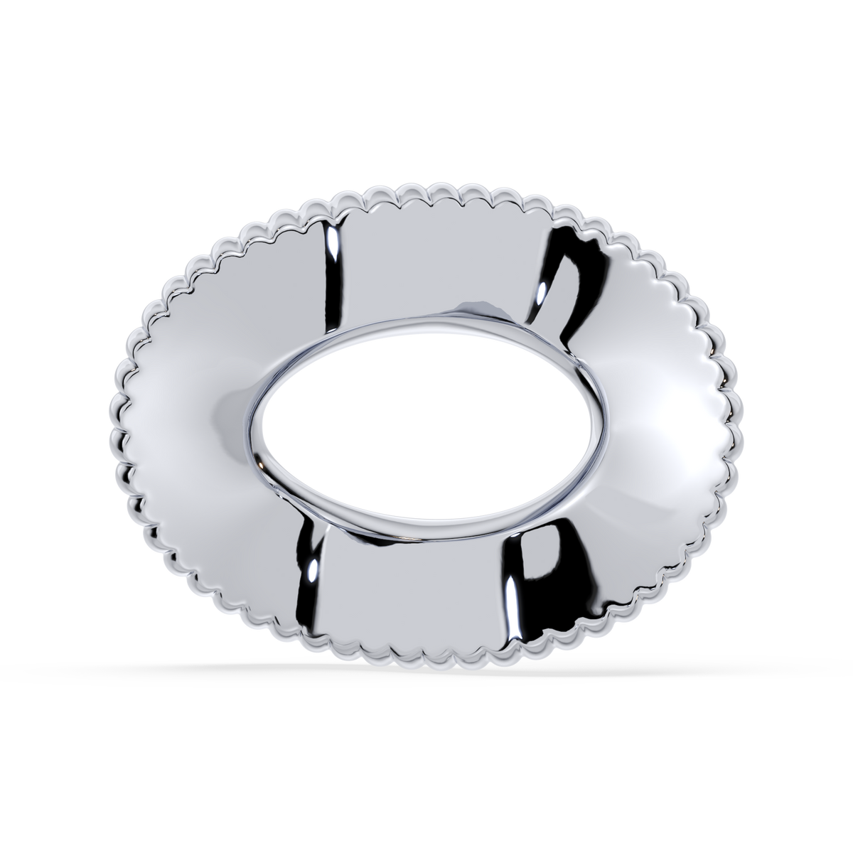 Coquette Fluted Bead Charm