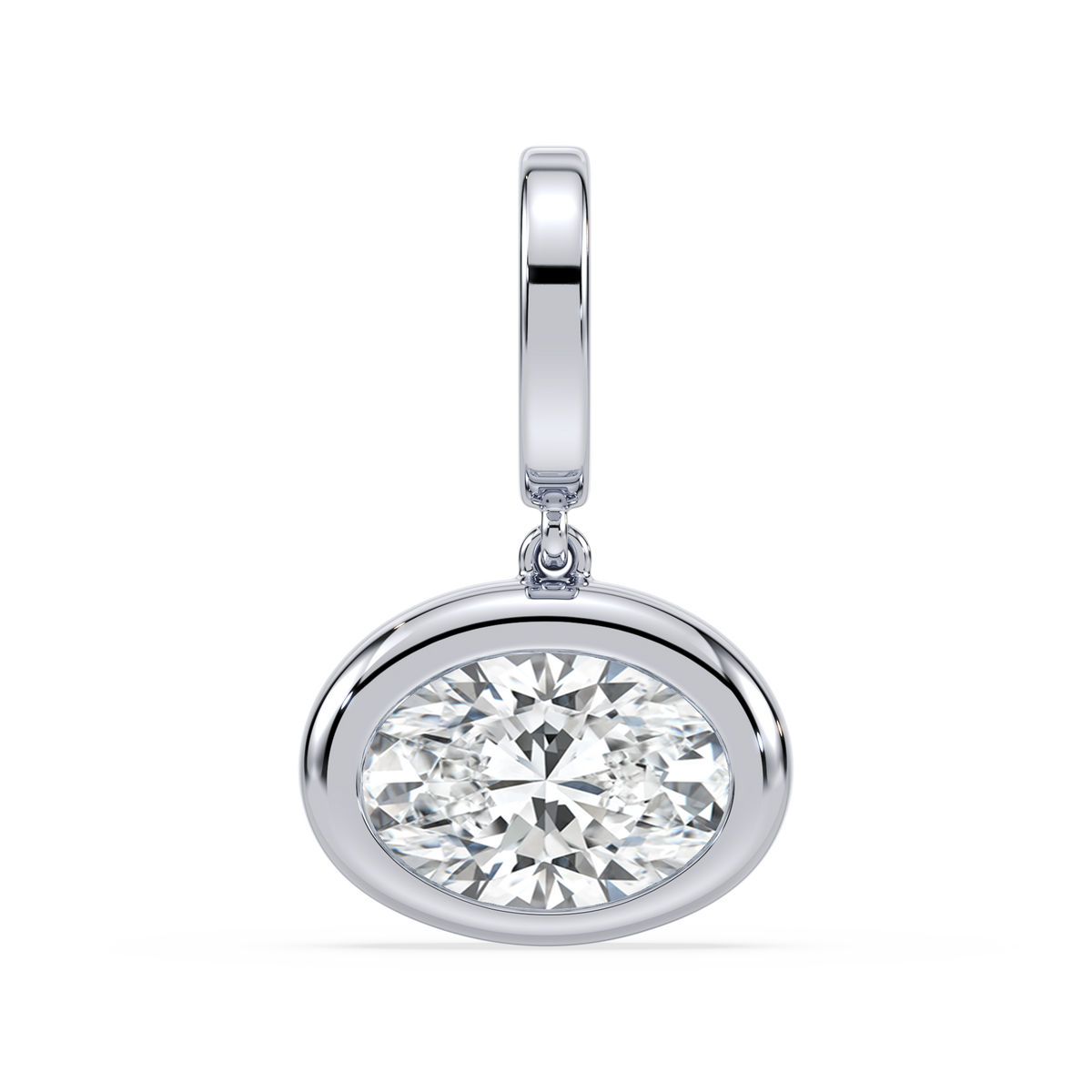 Cove Oval Charm