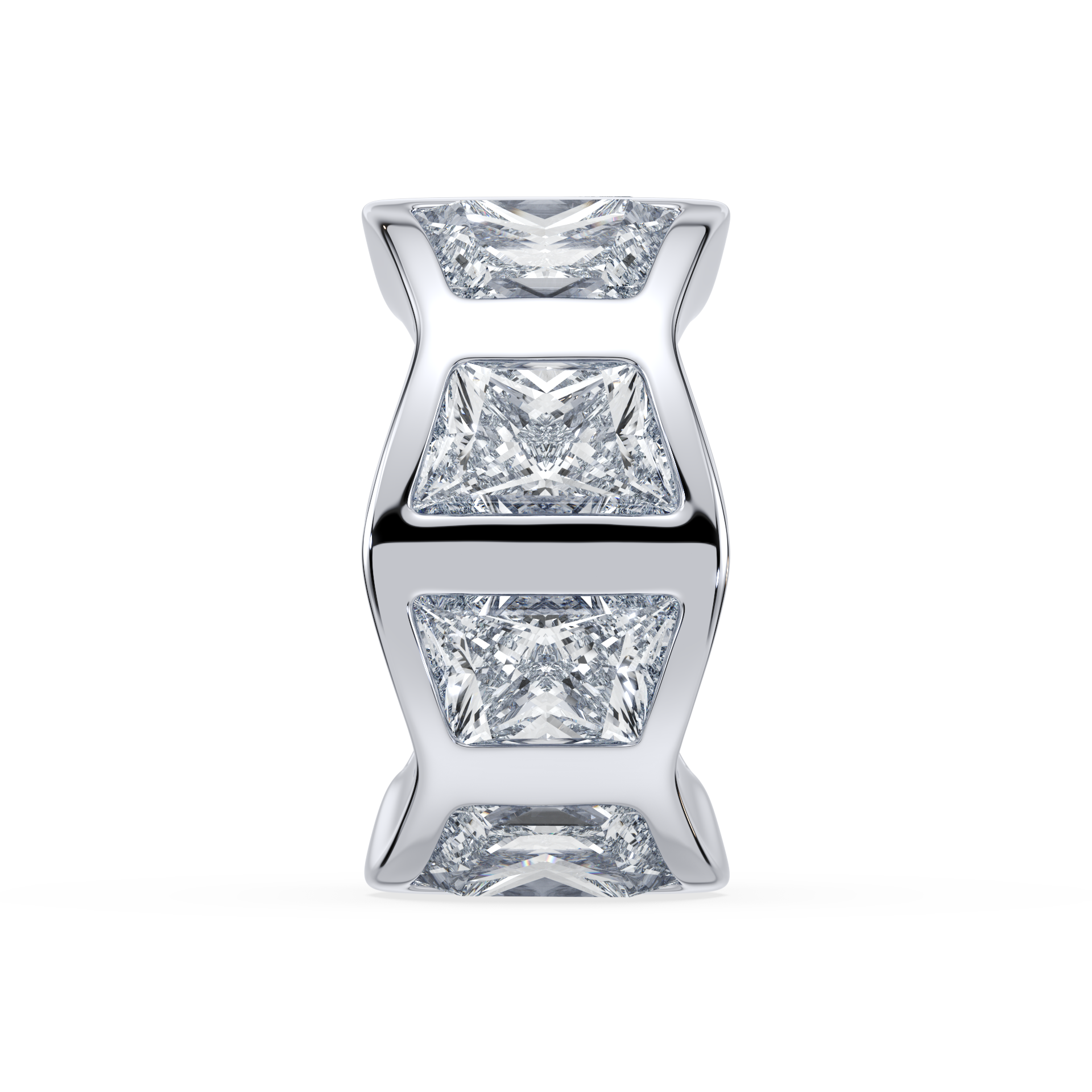 Deco Trapezoid Bead Charm