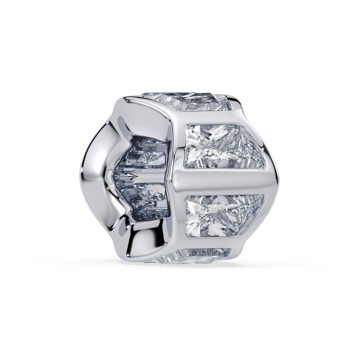 Deco Trapezoid Bead Charm