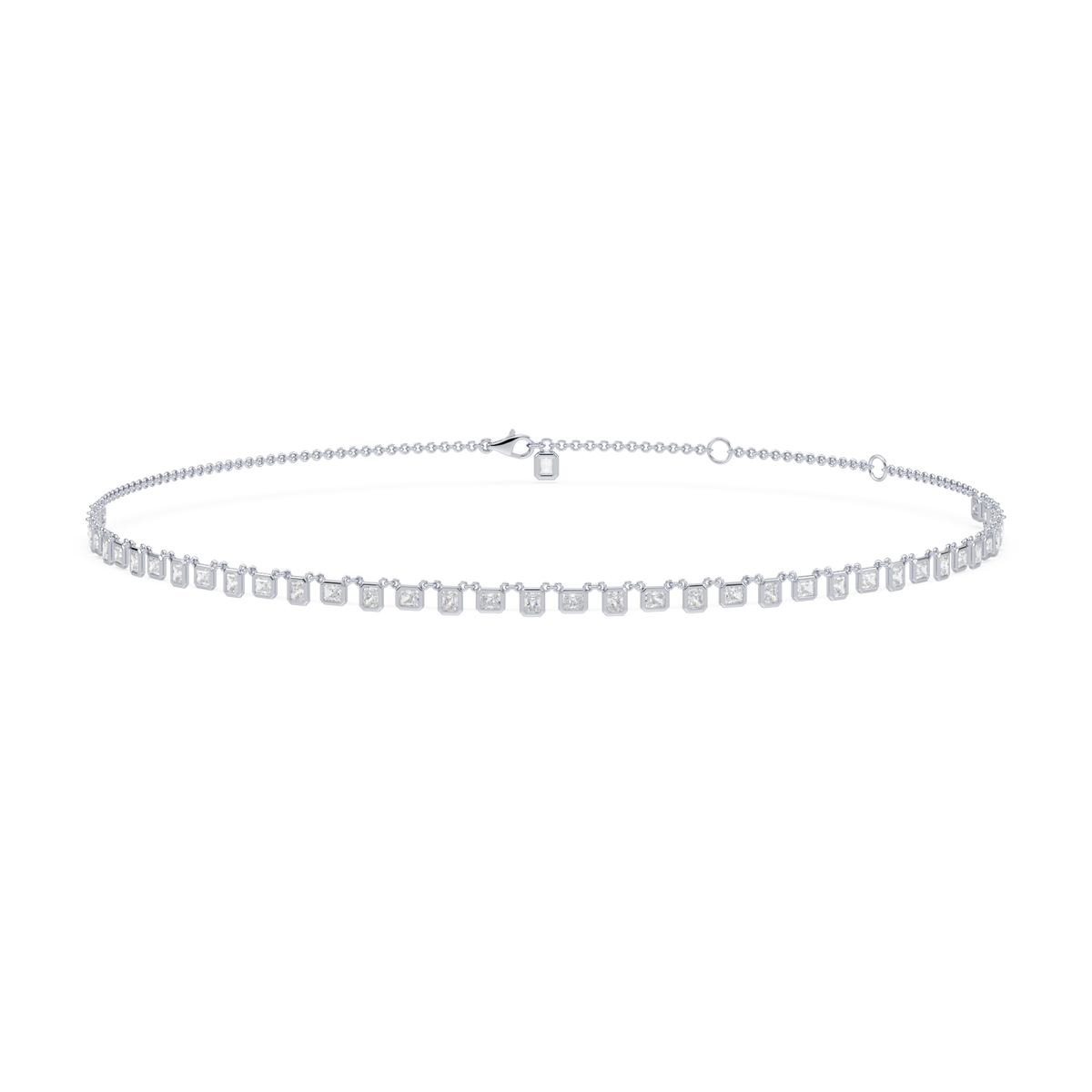 Deco Radiant Step Necklace
