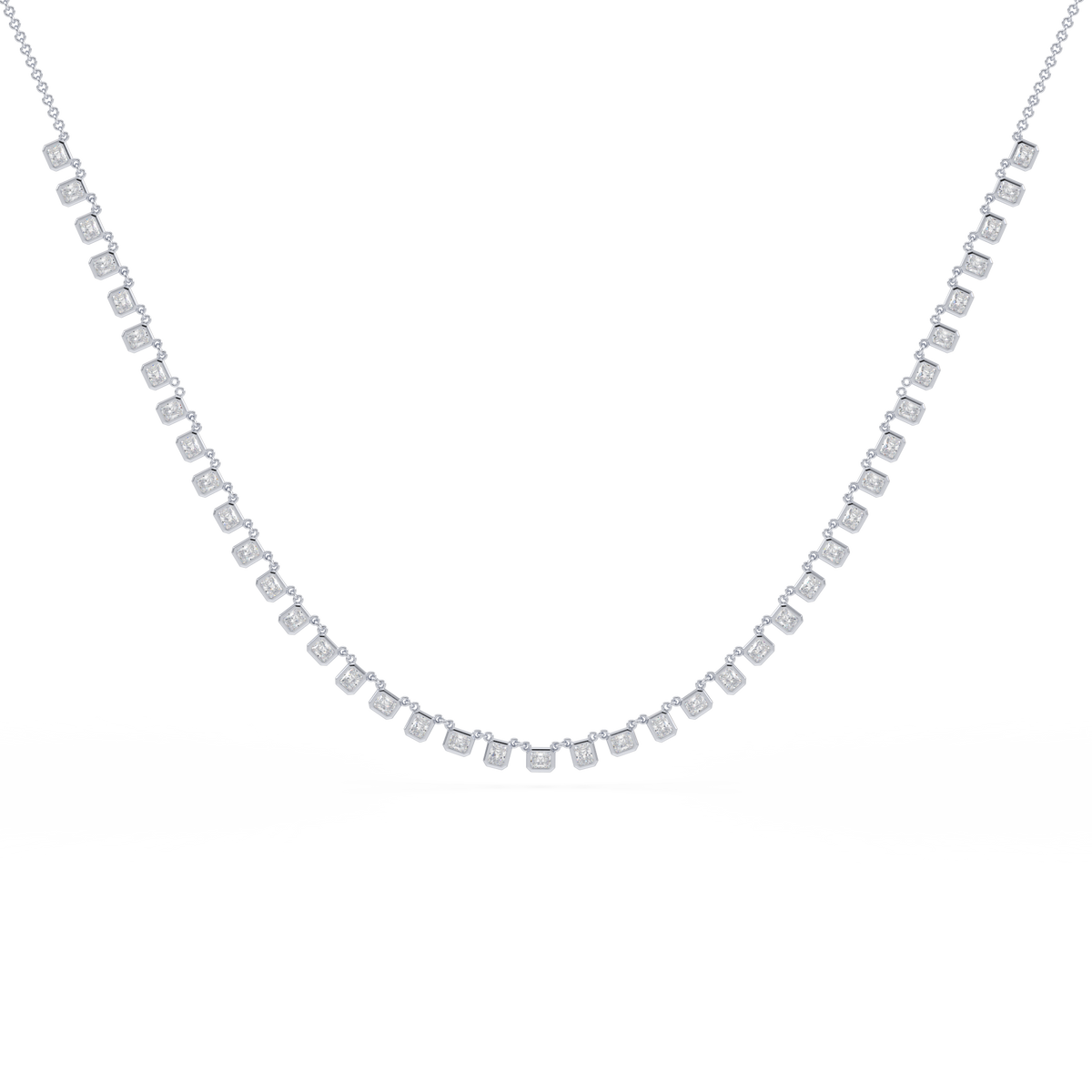 Deco Radiant Step Necklace