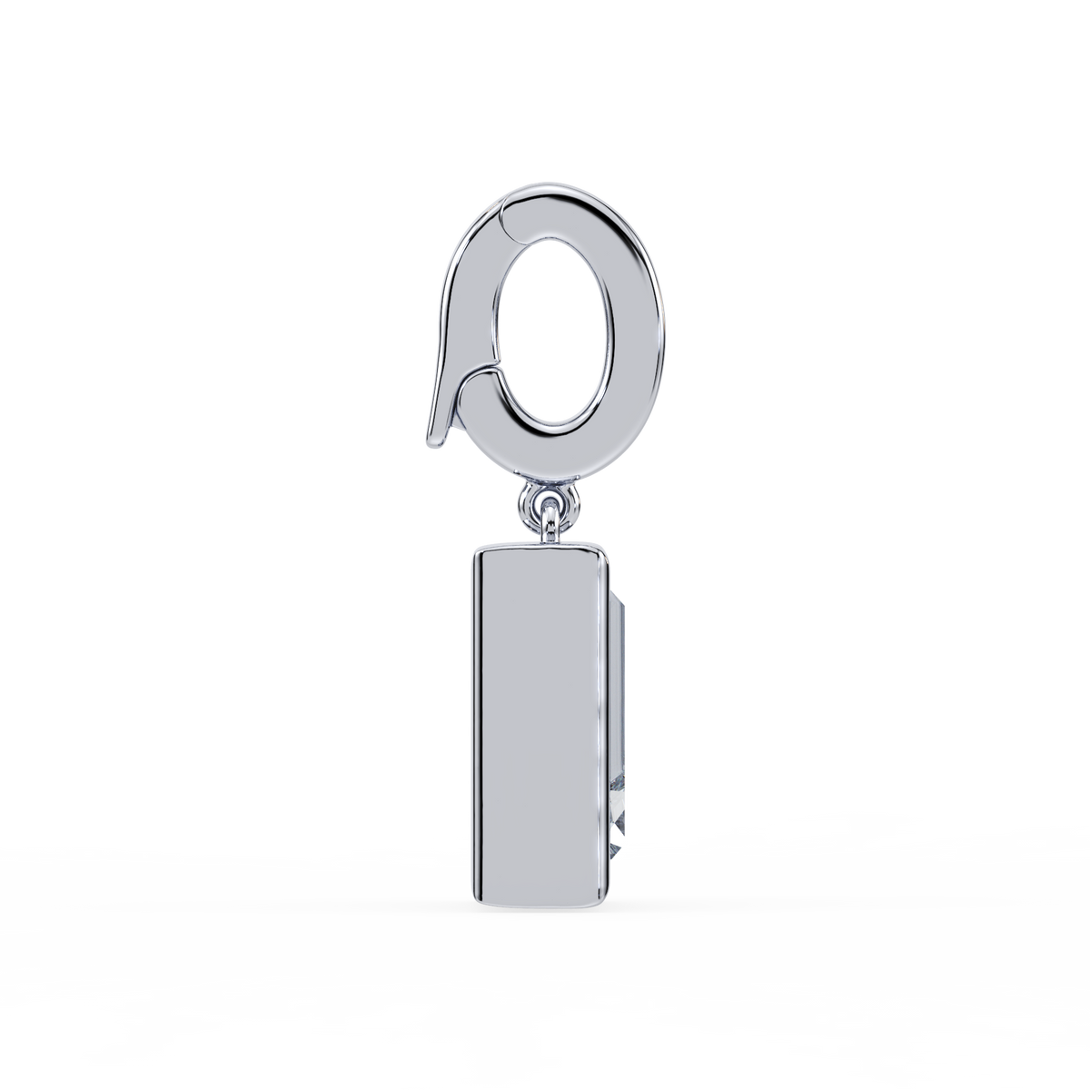 Initial Bezel Charm