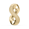 Coquette Fluted Bead Charm