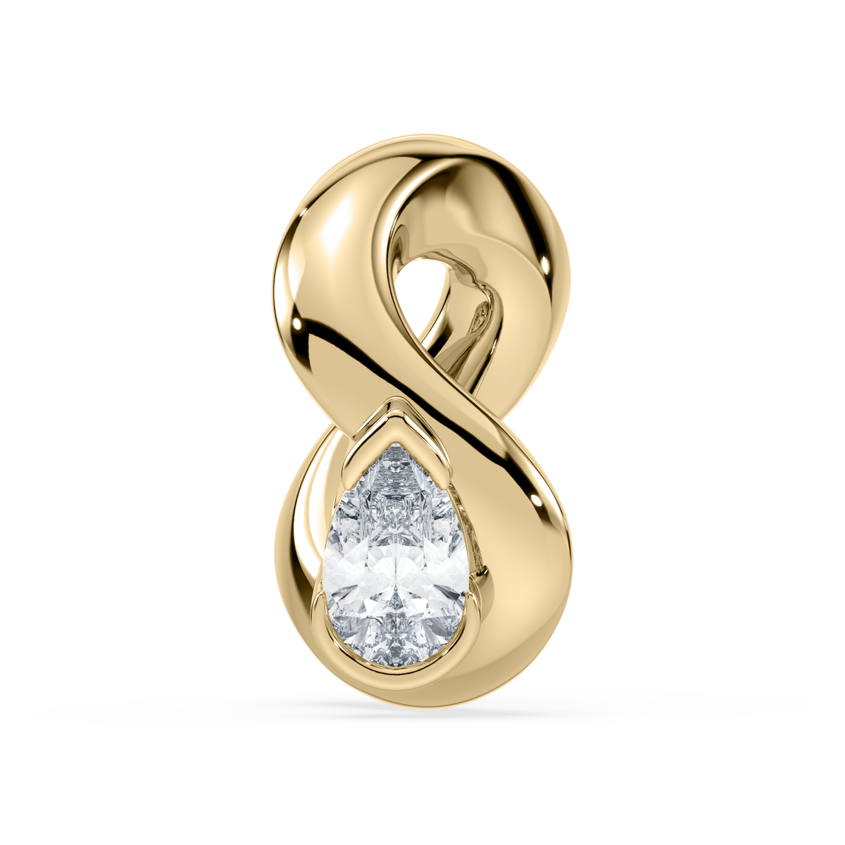 Coquette Pear Bead Charm