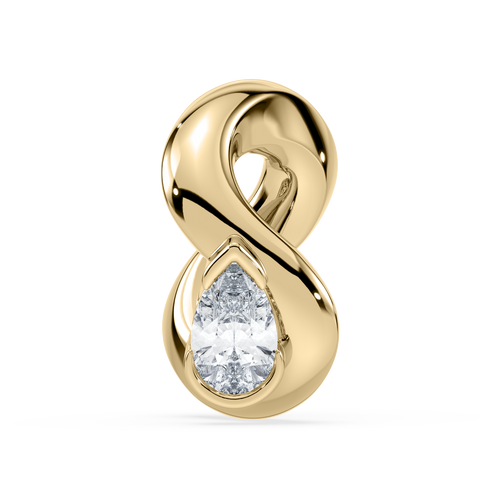 Coquette Pear Bead Charm