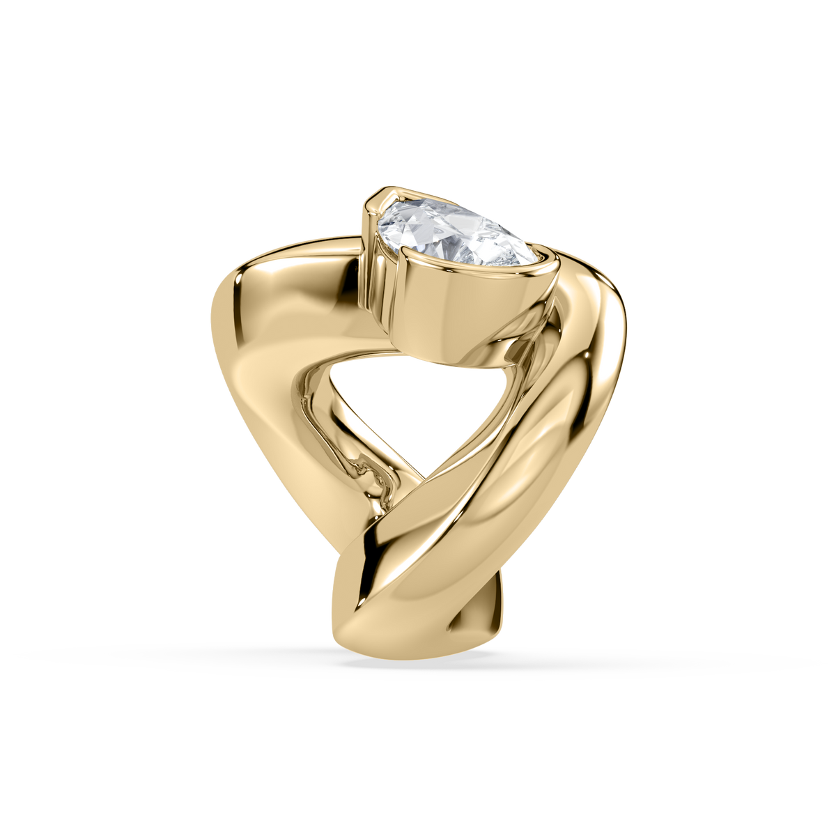 Coquette Pear Bead Charm