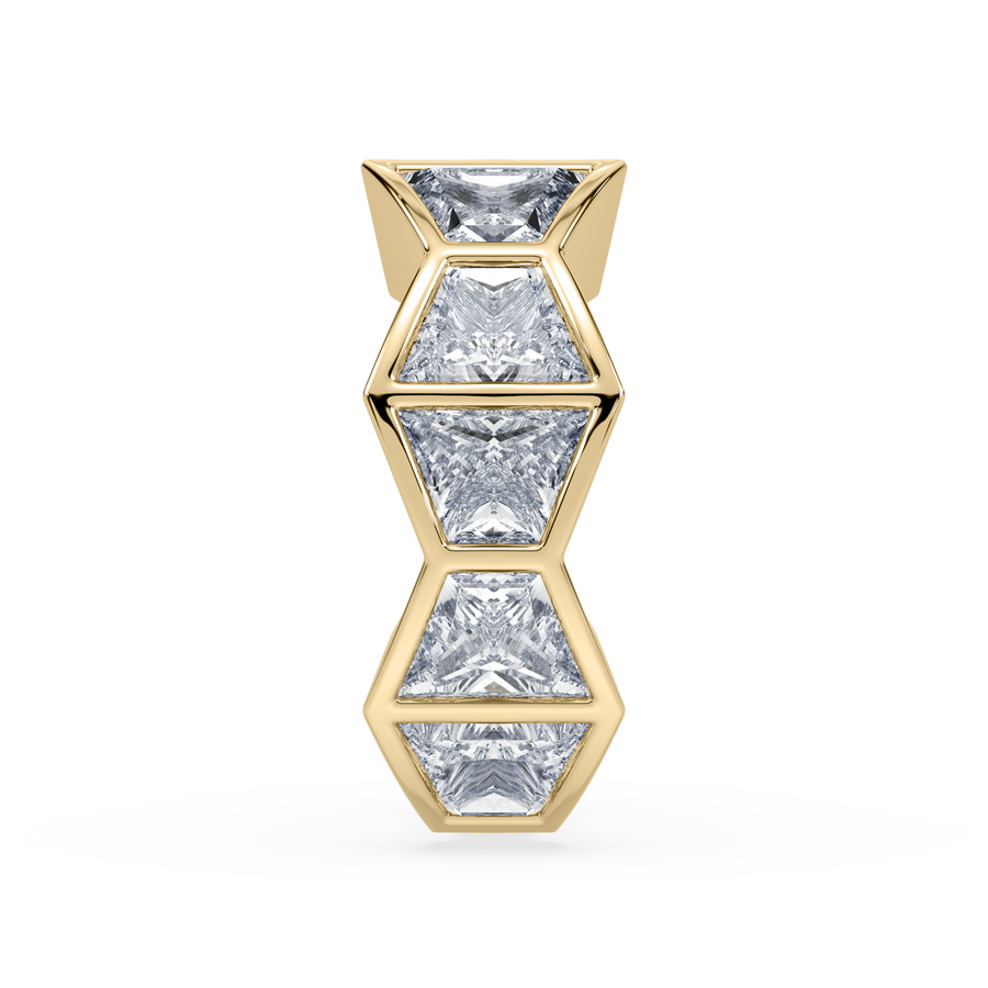 Deco Trapezoid Mega Ear Cuff