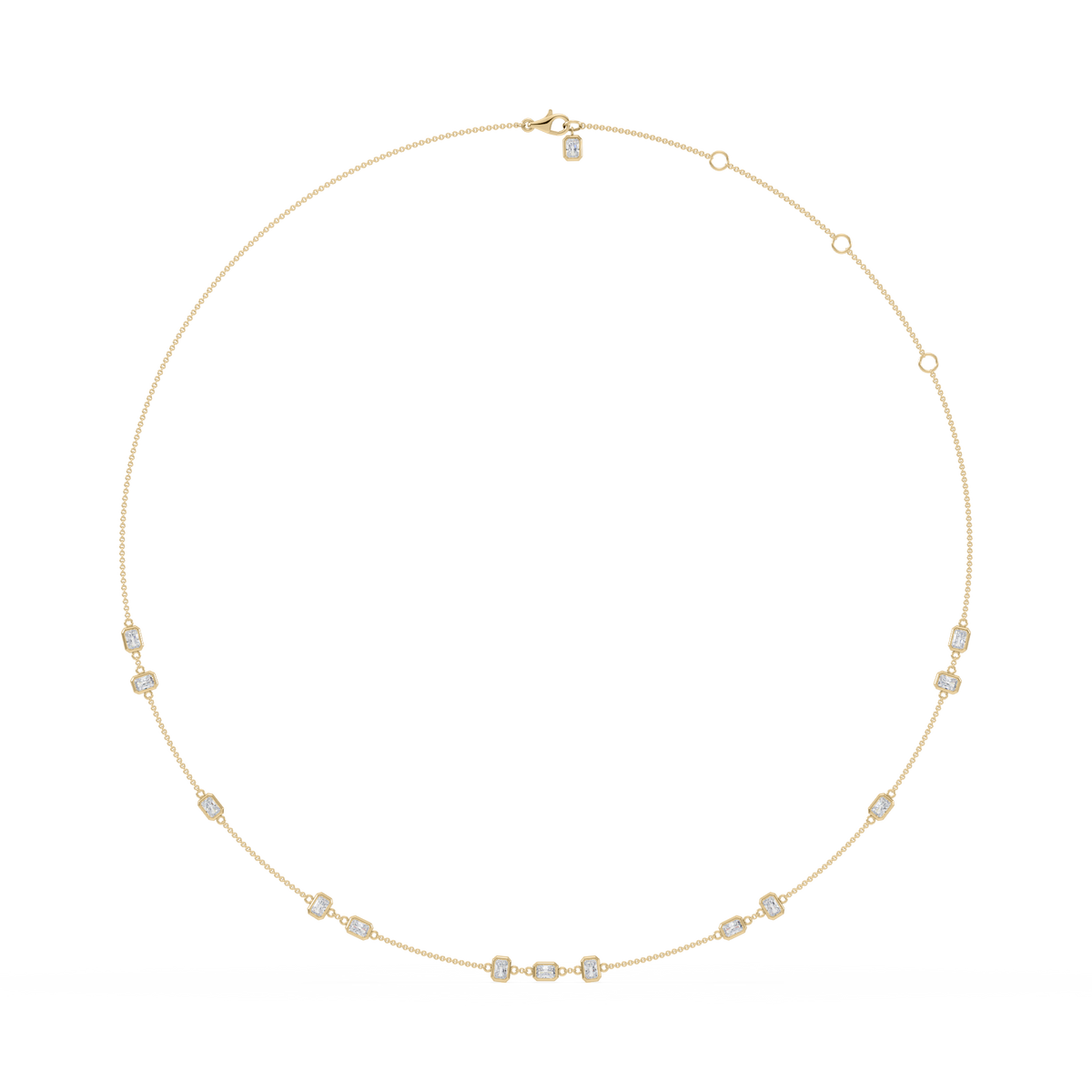 Deco Radiant Fine Necklace