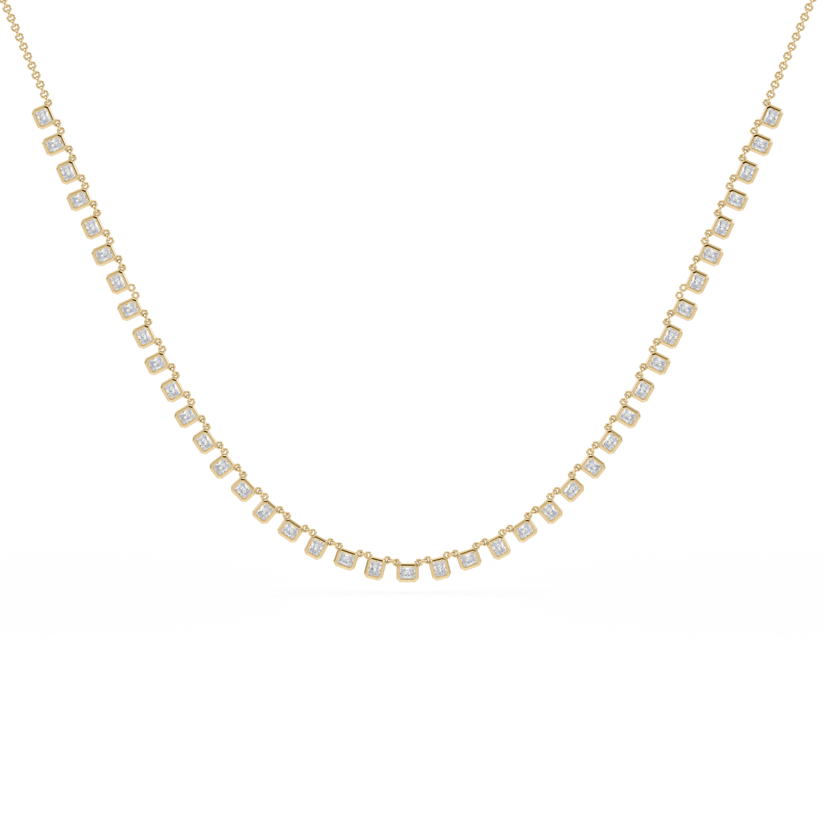 Deco Radiant Step Necklace