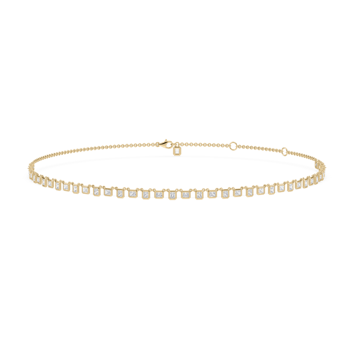Deco Radiant Step Necklace