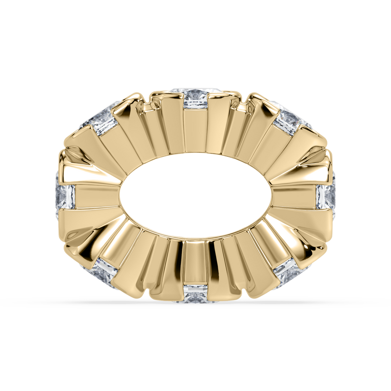 Muse Cushion Bead Charm 14K Yellow Instock