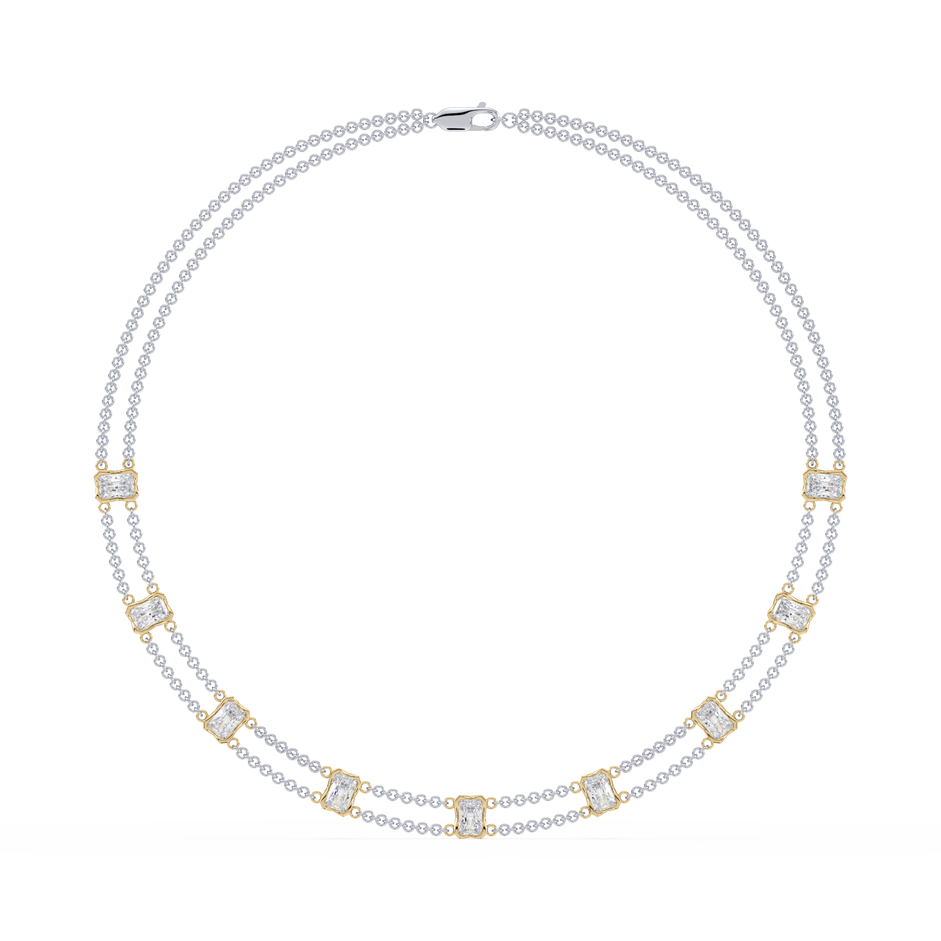 SETTE_JEWELRY_14K_TWO_20TONE_GOLD_REVEL_RADIANT_LAB_DIAMOND_choker_1