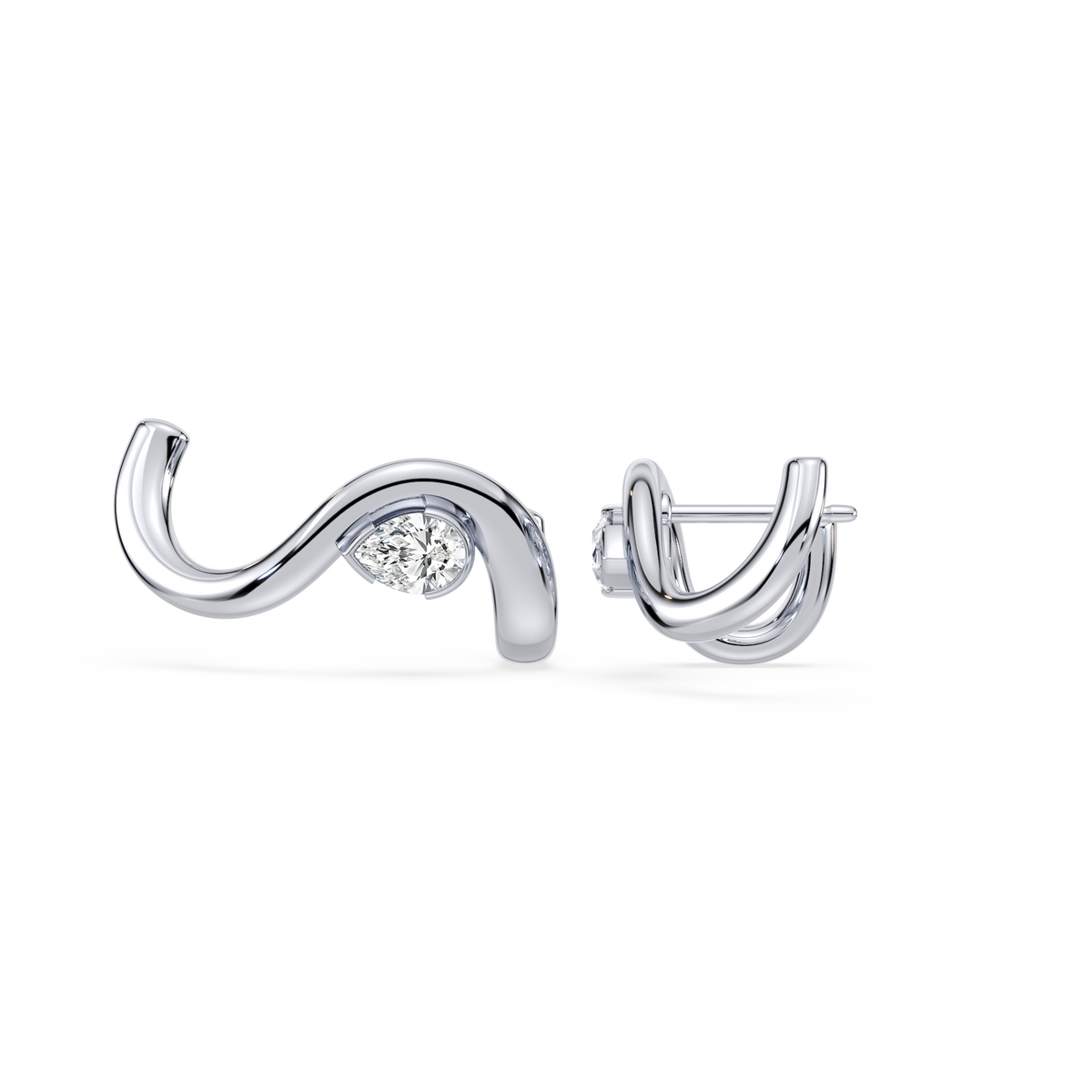 Coquette Curve Stud