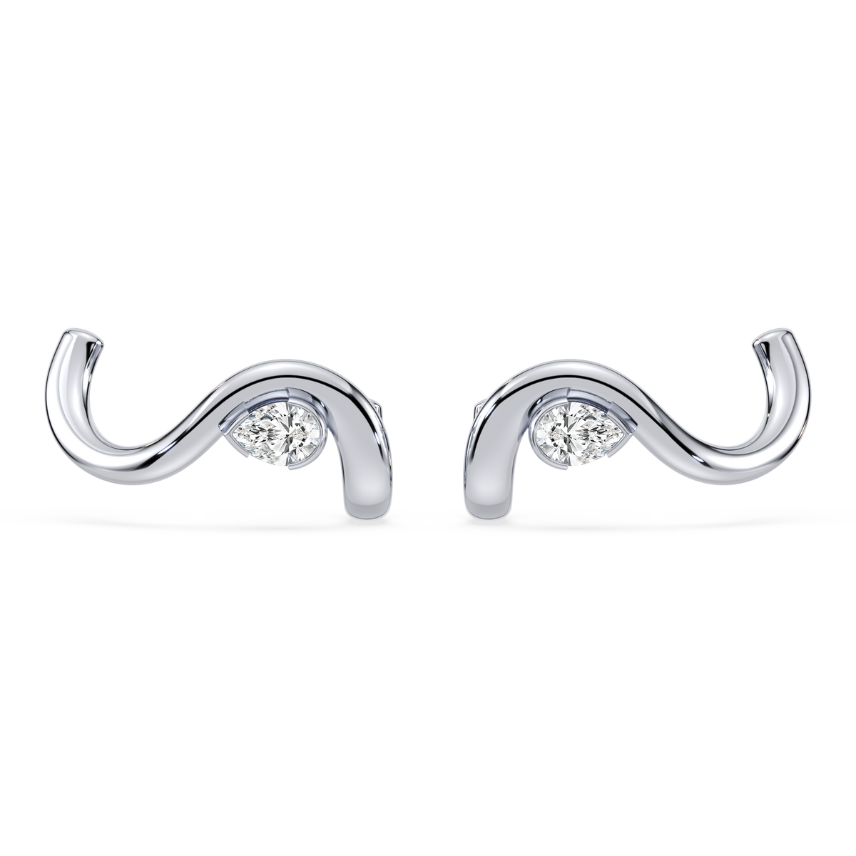 Coquette Curve Stud
