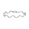 Sterling Silver Coquette Wave Bracelet Instock