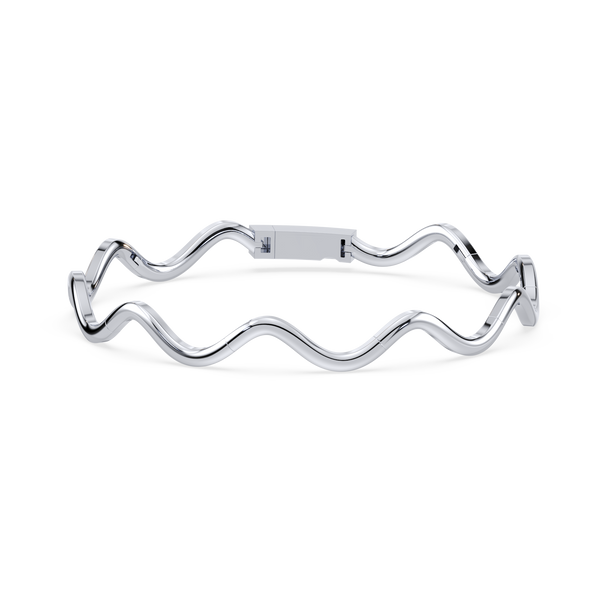SETTE JEWELRY | Sterling Silver Coquette Wave Bracelet