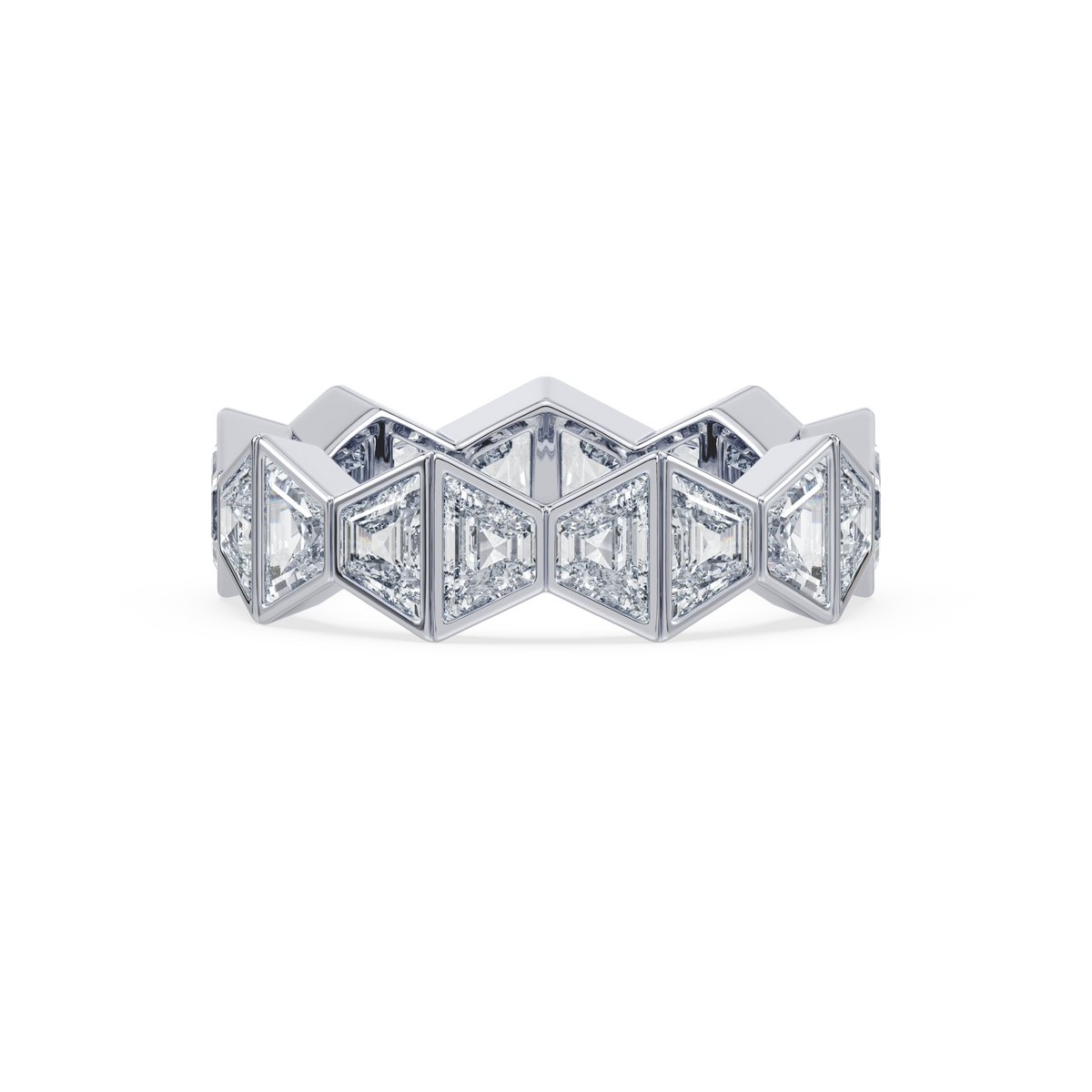 Deco Eternity Band