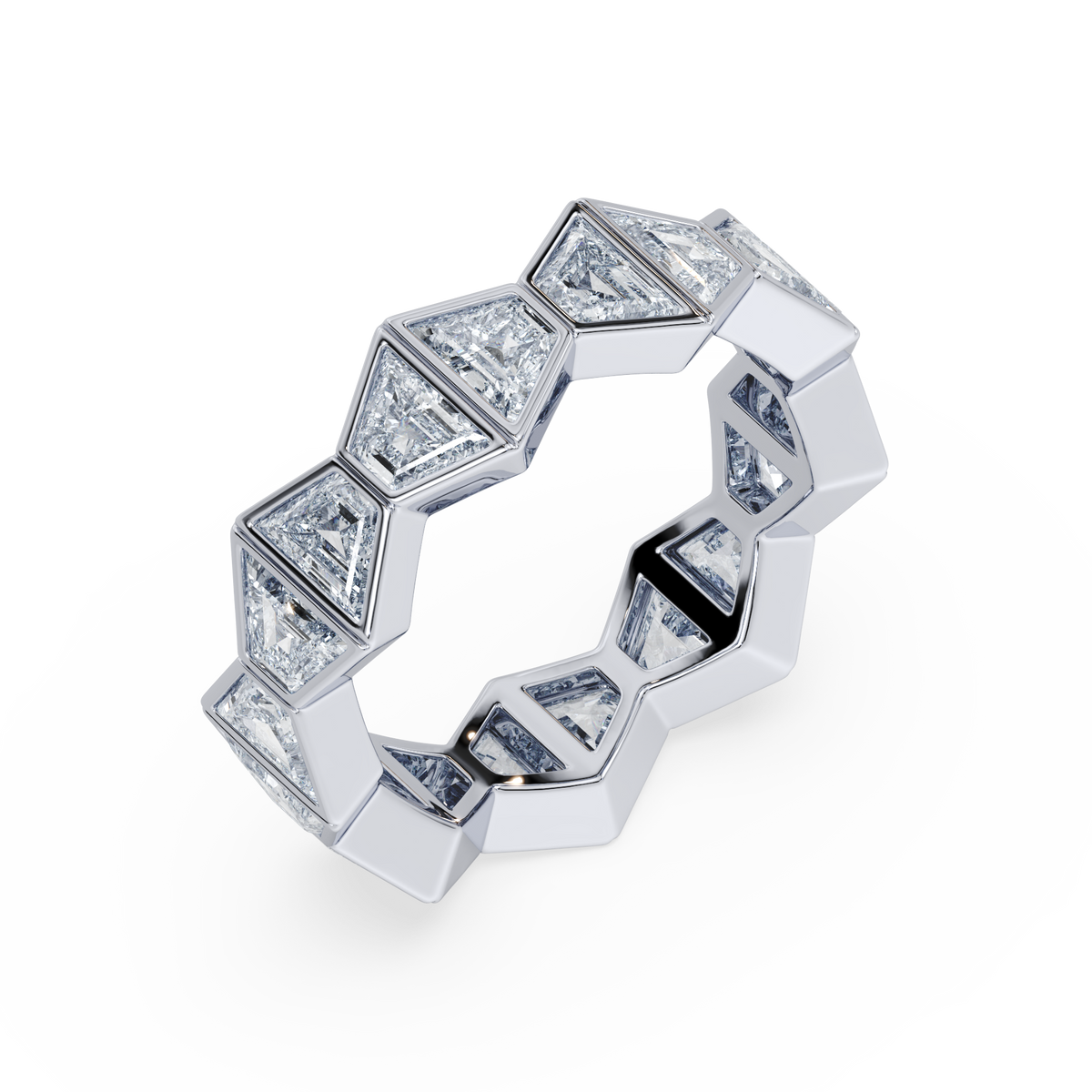 Deco Eternity Band