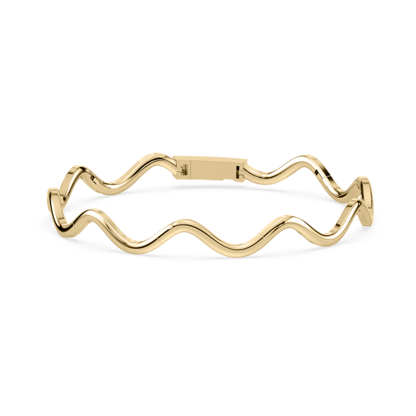 SETTE Jewelry | Coquette Wave Bracelet | 14K Gold