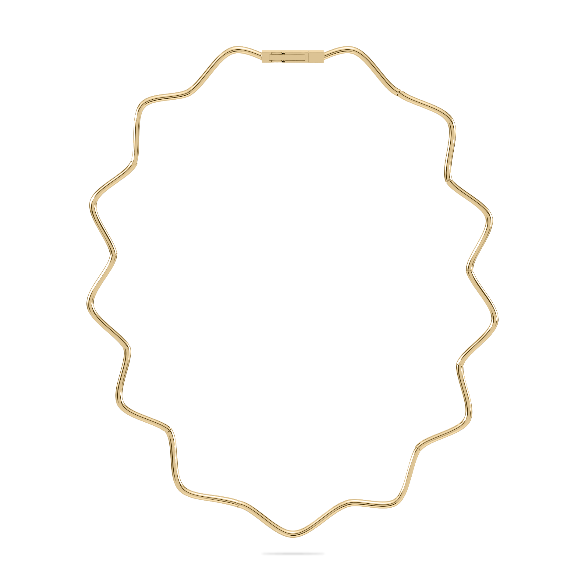 Coquette Wave Necklace