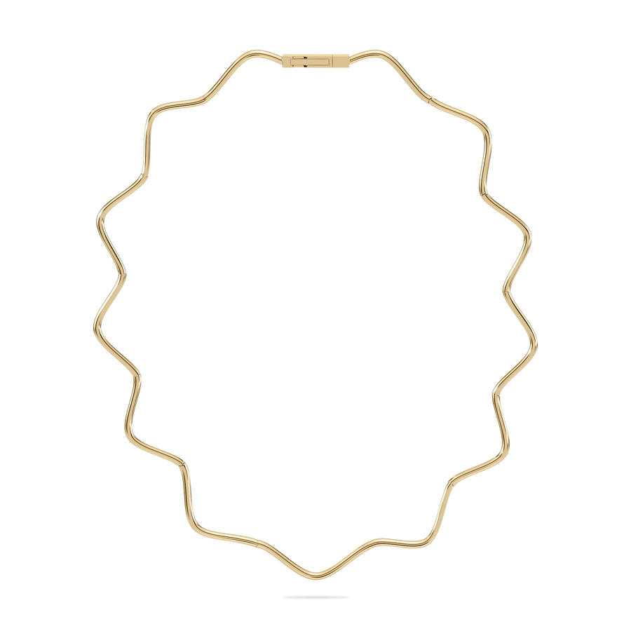 Coquette Wave Necklace