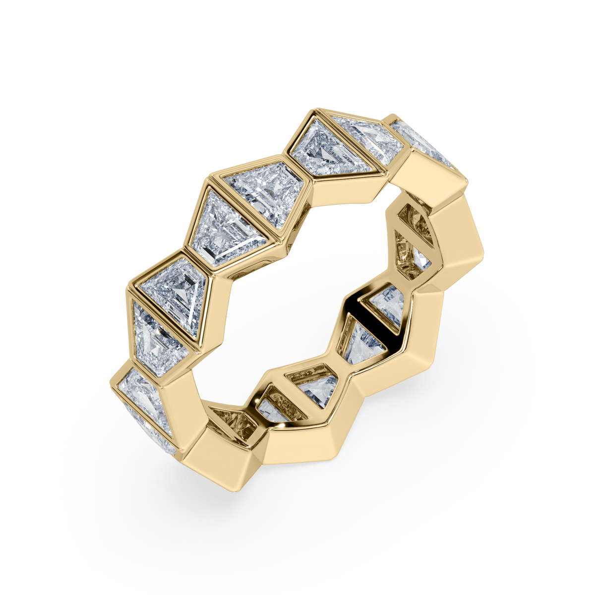 Deco Eternity Band