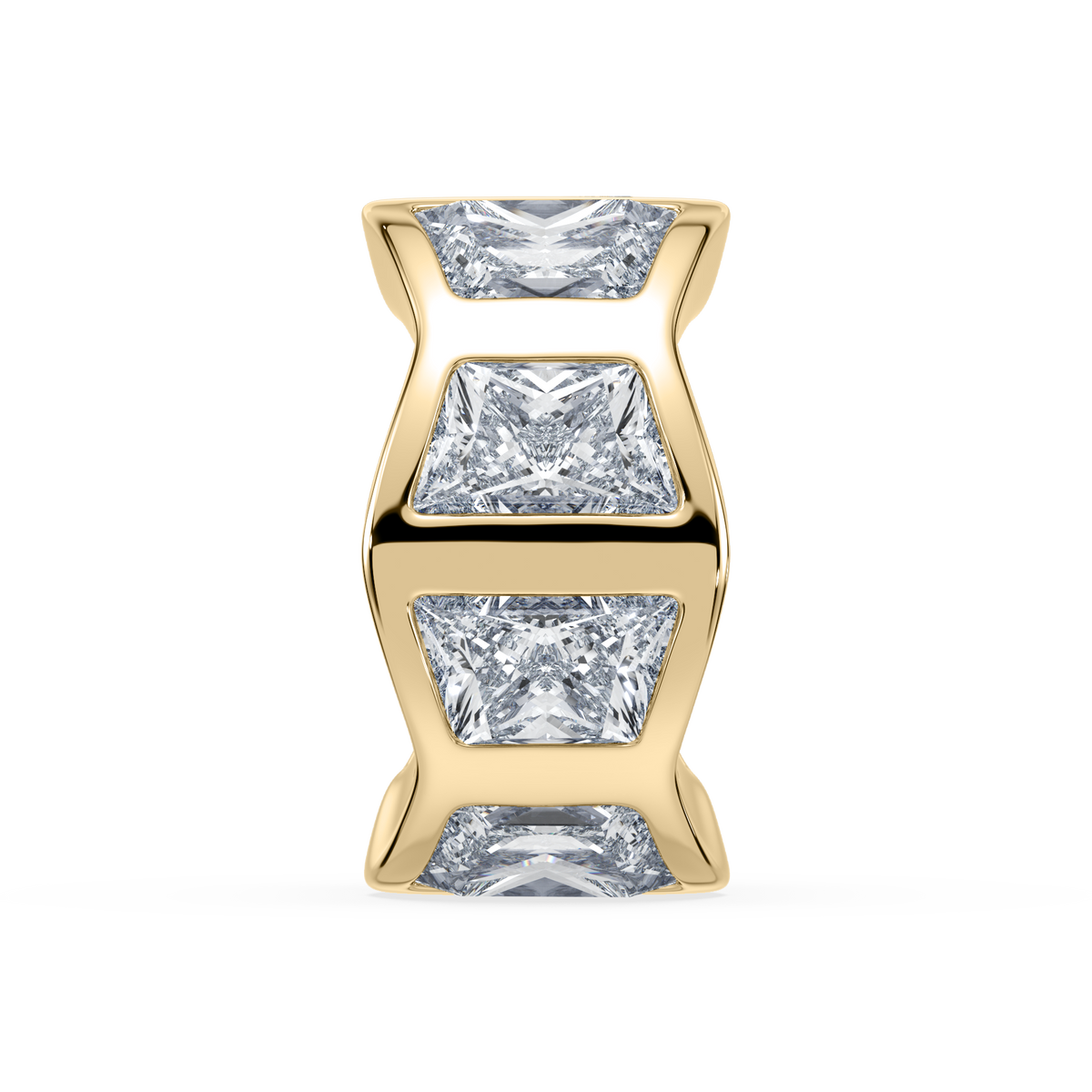 Deco Trapezoid Bead Charm