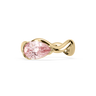 Coquette 1.0 Pink Pinky Ring 18K Yellow Gold
