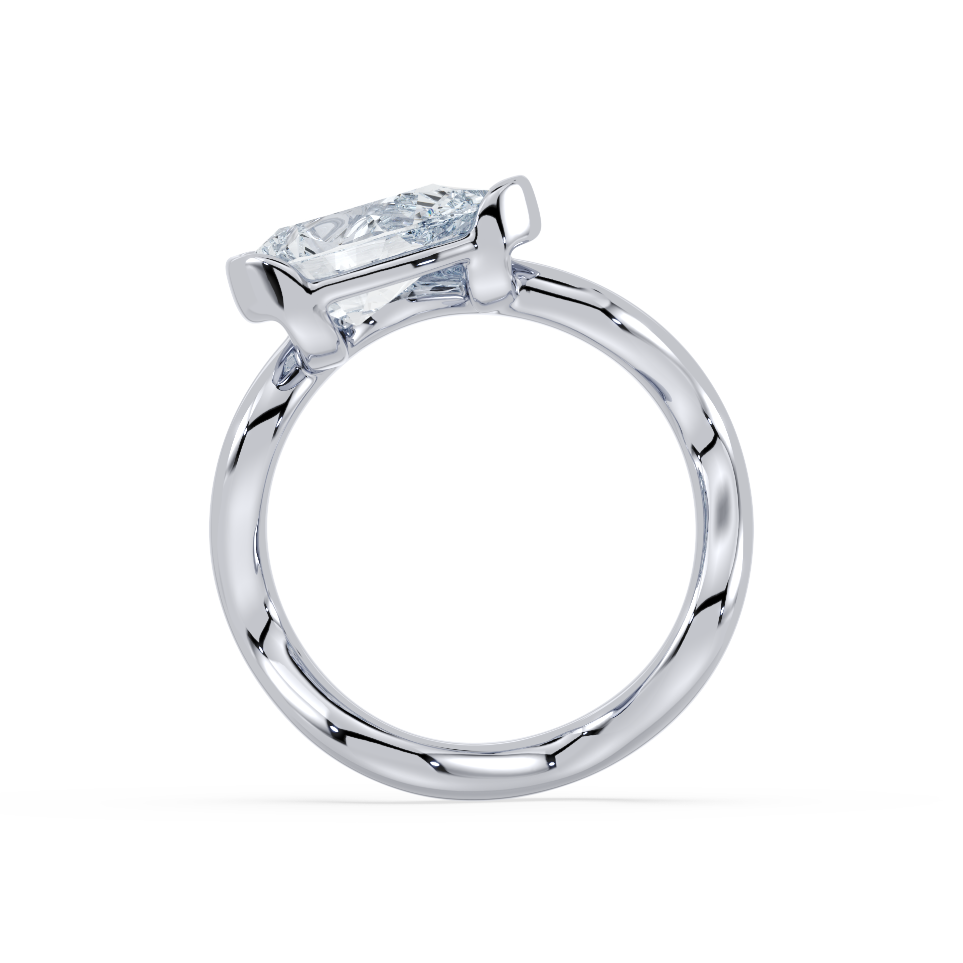 Coquette 1.0 Pinky Ring 18K White Gold In-stock