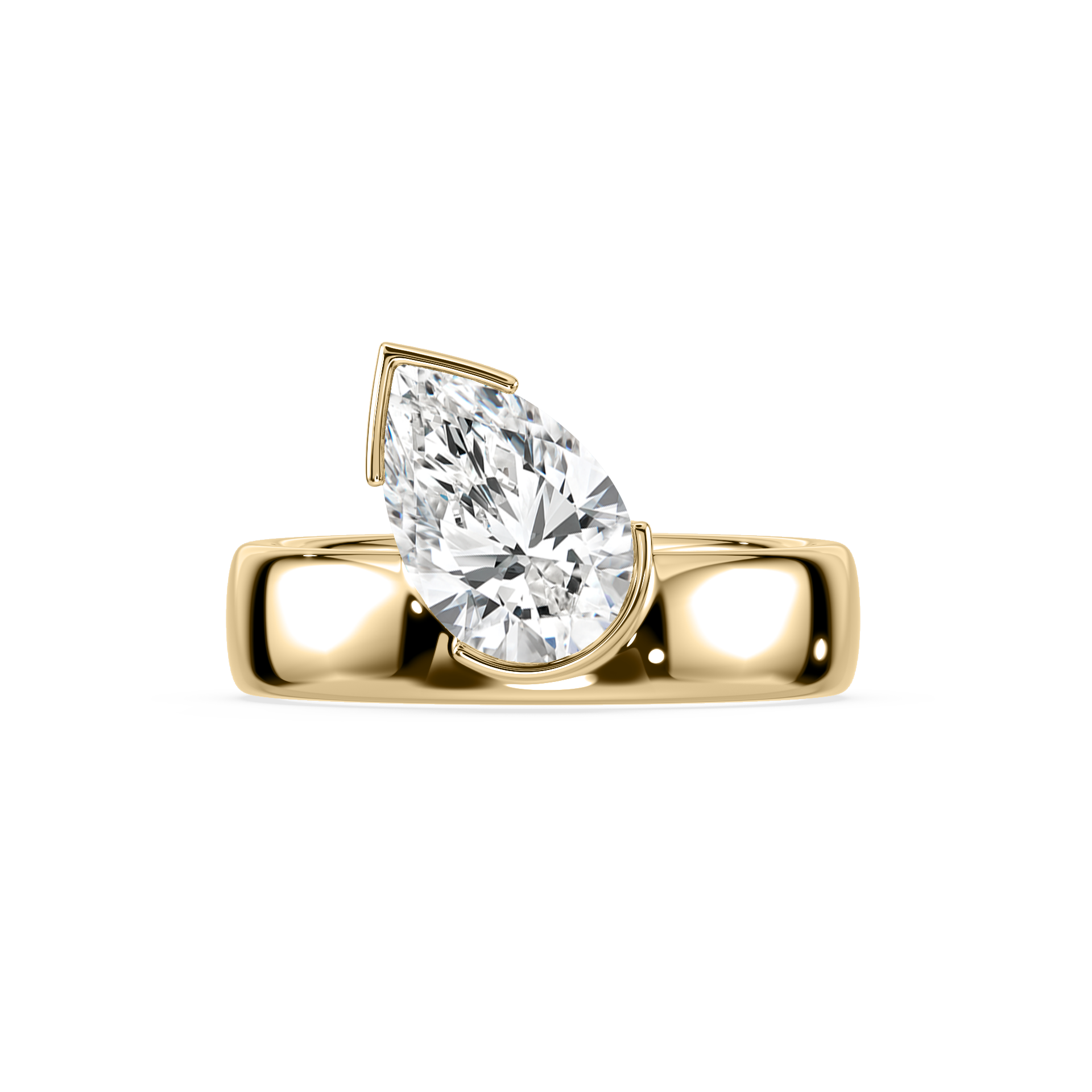 Muse Pear Ring