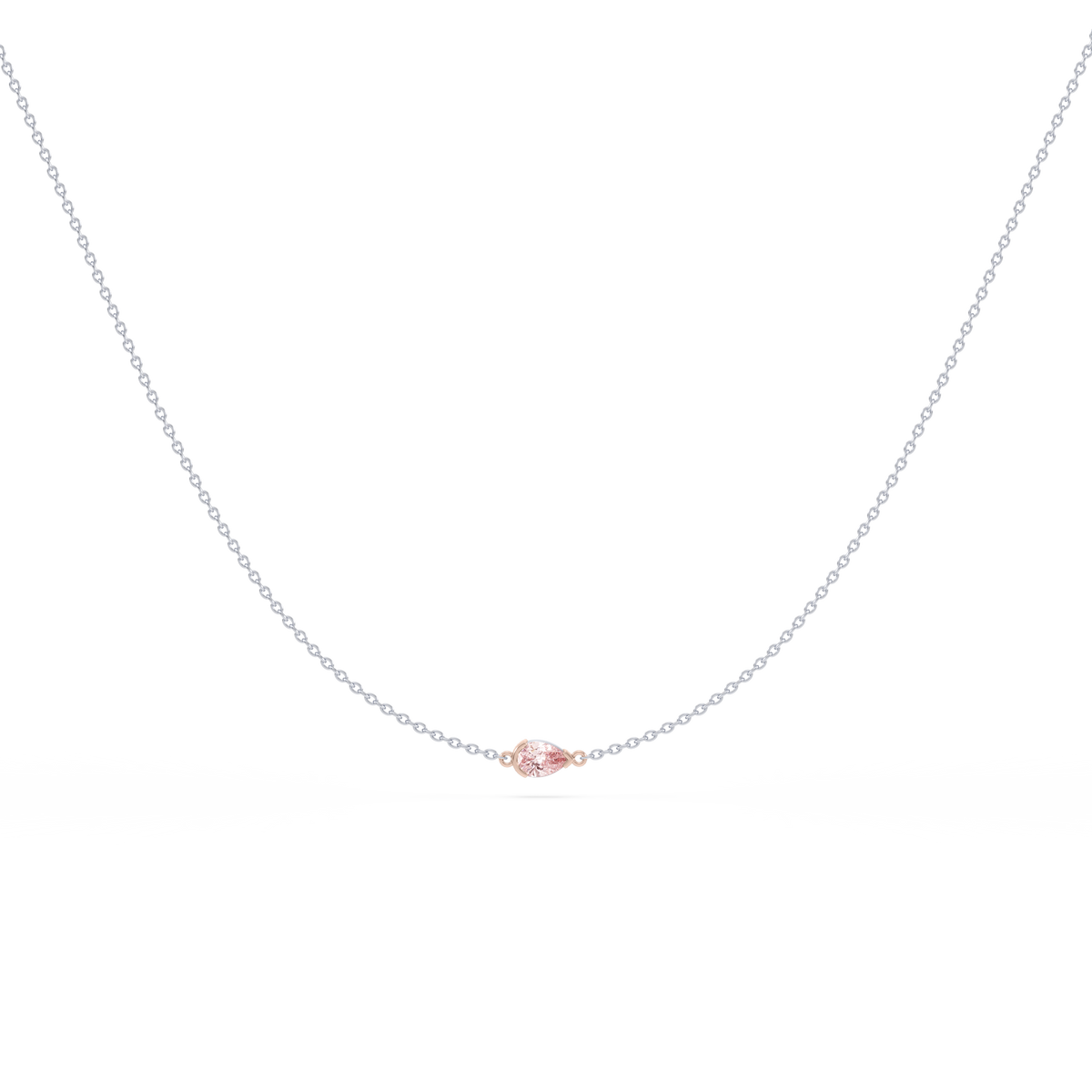 Coquette Solitaire Necklace