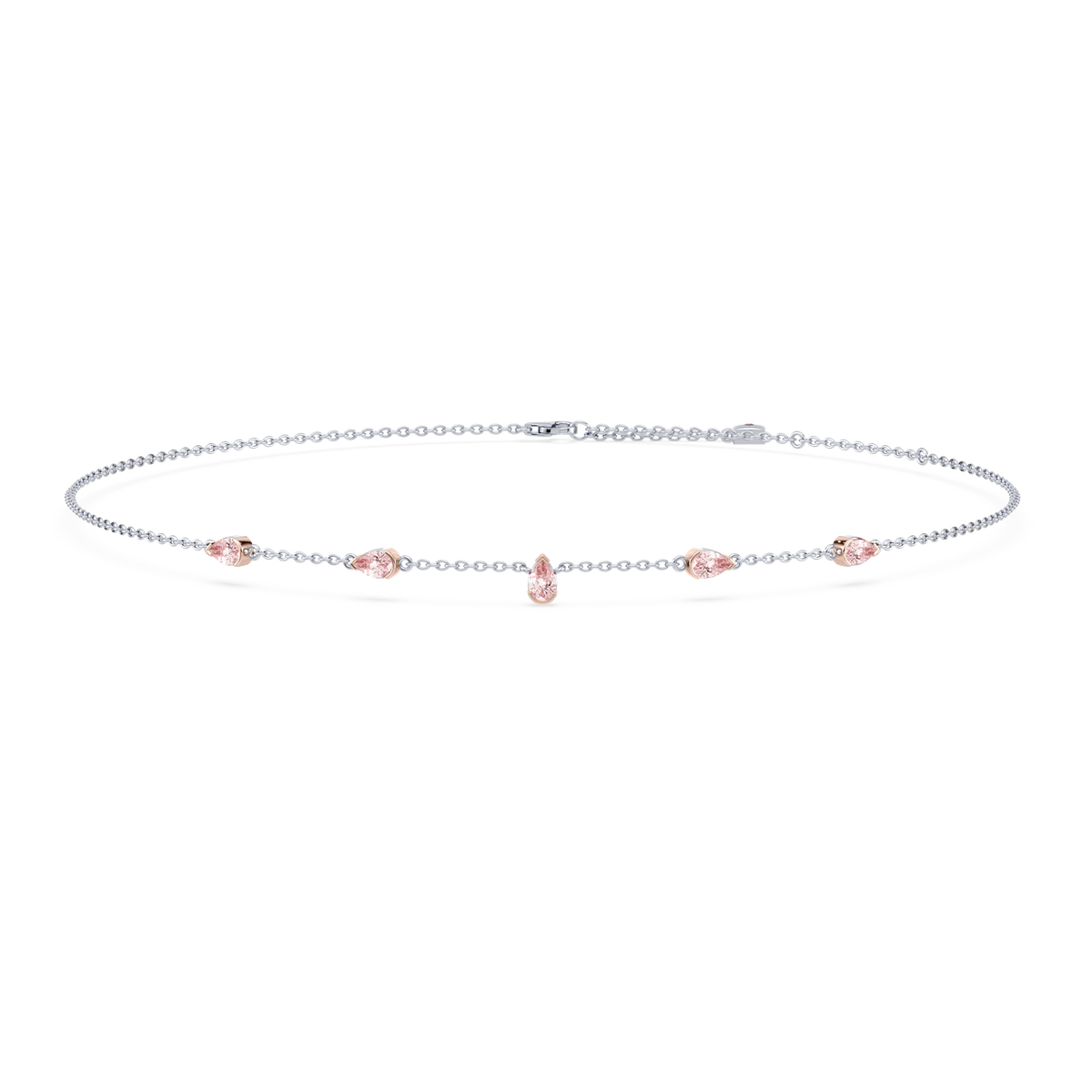 Coquette Station Necklace