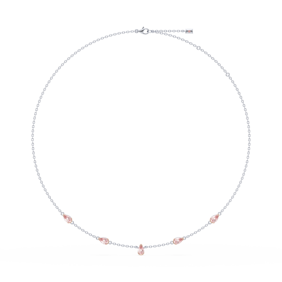Coquette Station Necklace