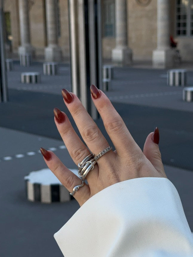 SETTE Jewelry | Coquette Pinky Ring | Sterling Silver Lab Diamond SETTE Jewelry | Coquette Pinky Ring | Sterling Silver Lab Diamond