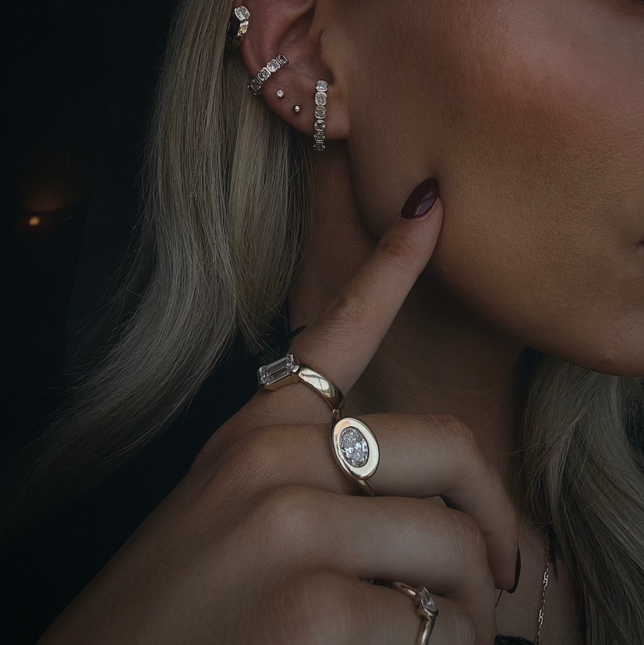 Cove Oval Ring