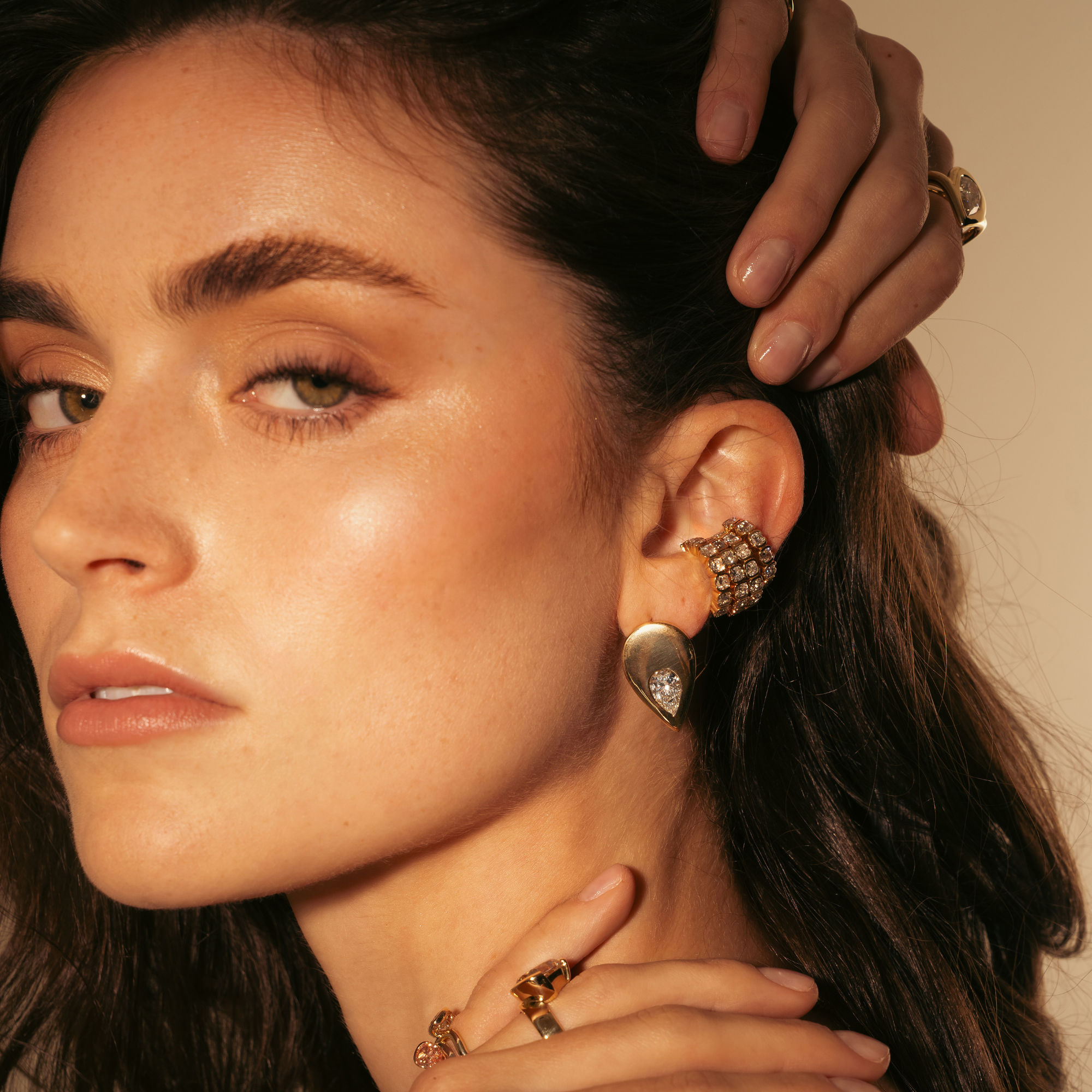Aura Statement Studs