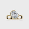 SETTE JEWELRY, 18K YELLOW GOLD, CUSHION LAB GROWN DIAMOND, WIDE BAND, TILTED DIAMOND, SIDEWAYS DIAMOND, BEZEL SETTING, HALF BEZEL SETTINGupdated#gid://shopify/Video/33182007394525#video_id